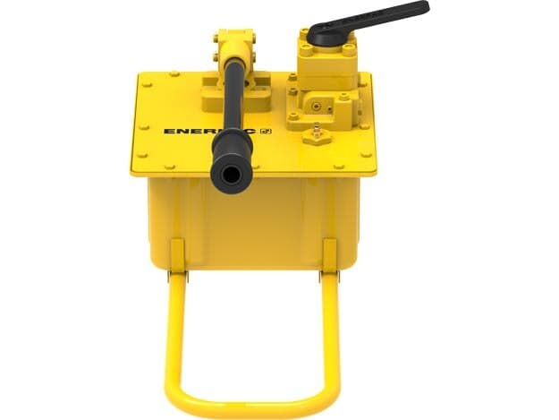 P464, dvoustupňové, ULTIMA ocelové hydraulické ruční čerpadlo, pro použití s dvojčinnými válci