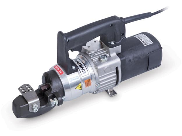 EBE22E, kapacita 25,1 tuny, elektrický střihač tyčí, maximální průměr materiálu 22 mm, 230 V