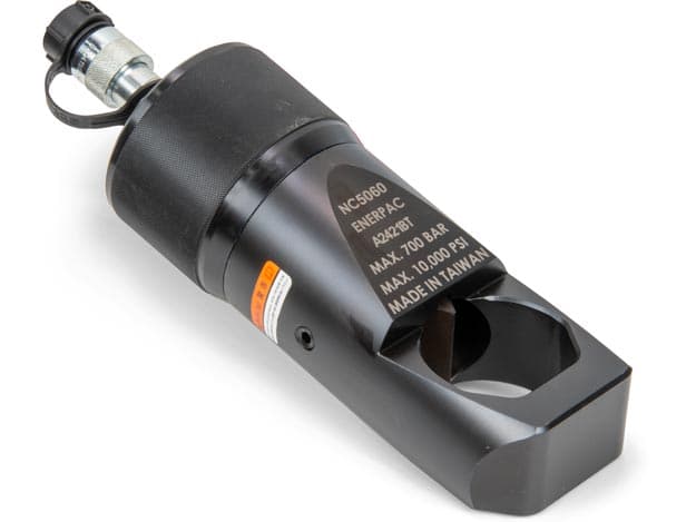NC5060, kapacita 50 tun, hydraulický střihač matic, šestihran do 57,1 mm
