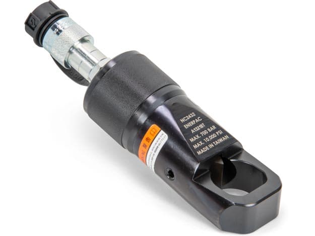 NC2432, kapacita 15 tun, hydraulický střihač matic, šestihran do 28,7 mm